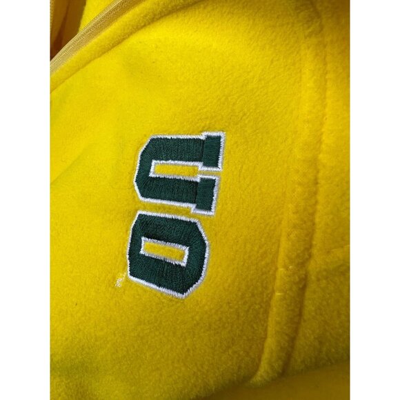 Oregon Ducks Columbia Fleece Jacket Small Womens Full Zip University NCAA Script - Picture 7 of 13